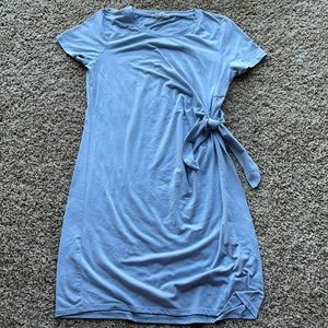 pink rose t shirt dress